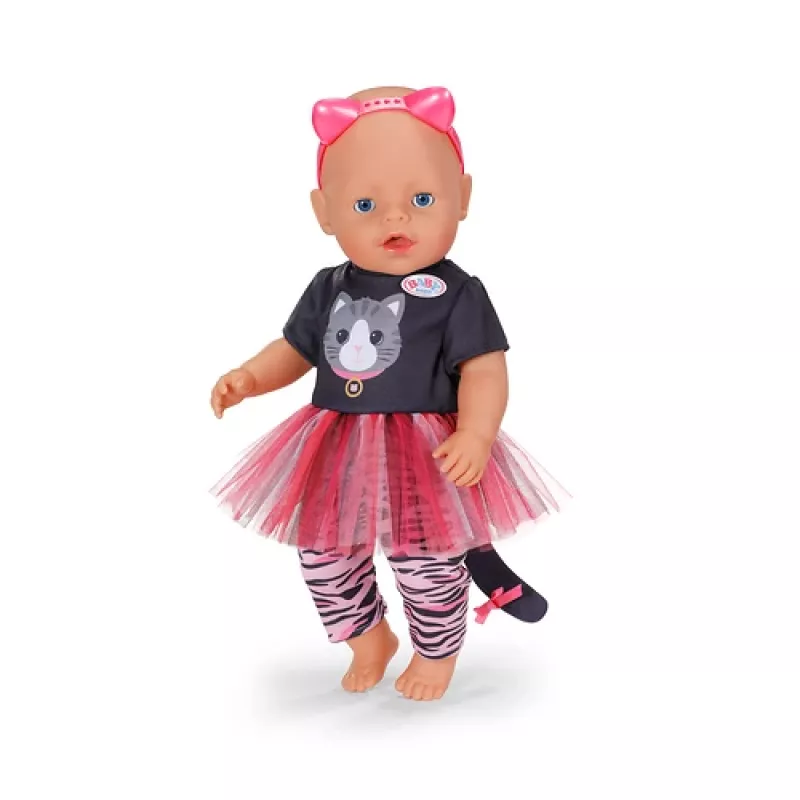 BABY born Cat Dress leļļu drēbju komplekts