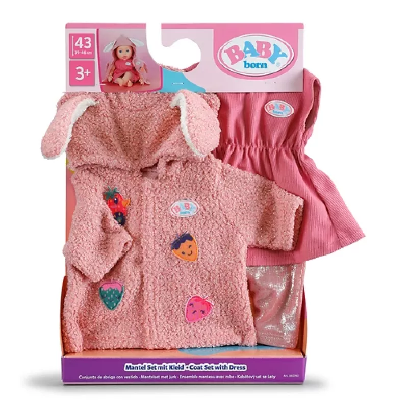 BABY born 840740 leļļu aksesuārs Leļļu apģērbu komplekts