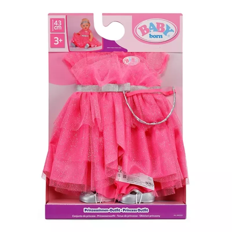 BABY born 840559 leļļu aksesuārs Leļļu kleita