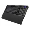 Mehāniskā spēļu tastatūra ASUS ROG Azoth 96 HE — 96% QWERTZ, USB + RF bezvadu + Bluetooth, magnētiski-mehāniskie slēdži, RGB, melna