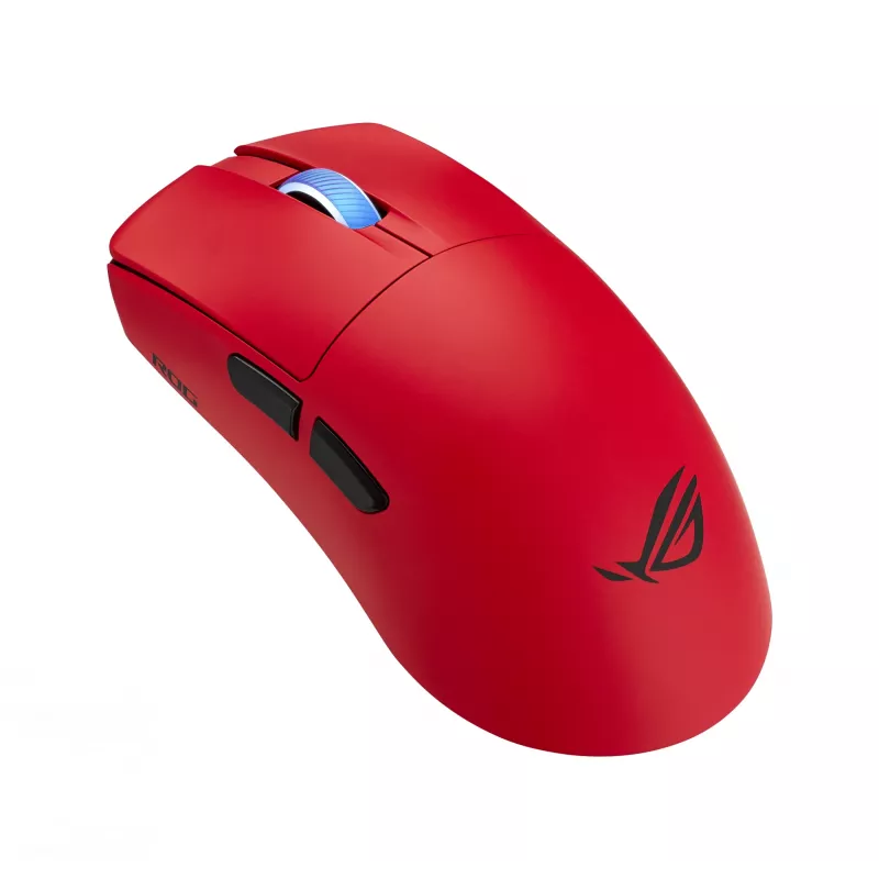 ASUS ROG Harpe II Ace RED pele Spēļu Labroču RF Wireless + Bluetooth + USB Type-A Optisks 42000 DPI