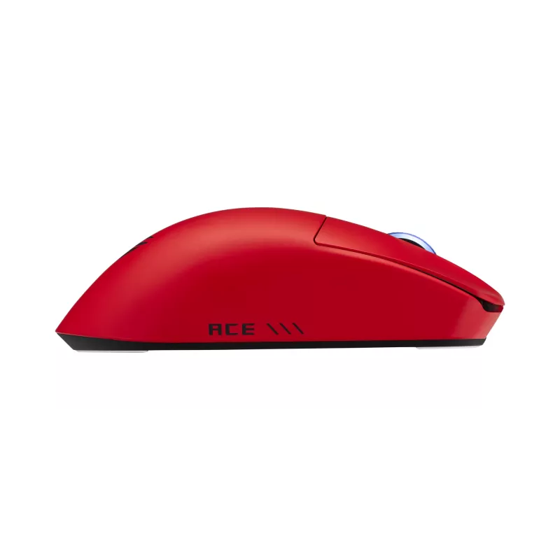 ASUS ROG Harpe II Ace RED pele Spēļu Labroču RF Wireless + Bluetooth + USB Type-A Optisks 42000 DPI