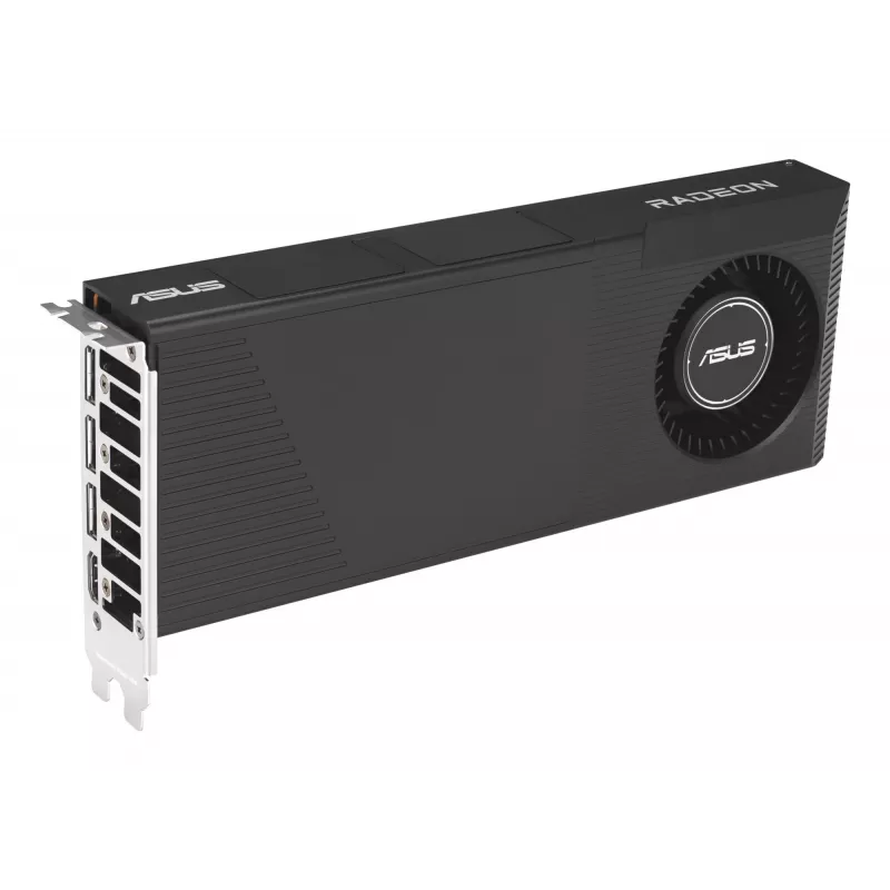 Grafikas karte ASUS Turbo Radeon AI PRO R9700 — 32 GB GDDR6, 256 bitu, PCIe 5.0, aktīvā dzesēšana