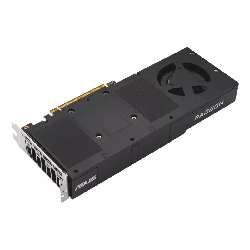 Grafikas karte ASUS Turbo Radeon AI PRO R9700 — 32 GB GDDR6, 256 bitu, PCIe 5.0, aktīvā dzesēšana
