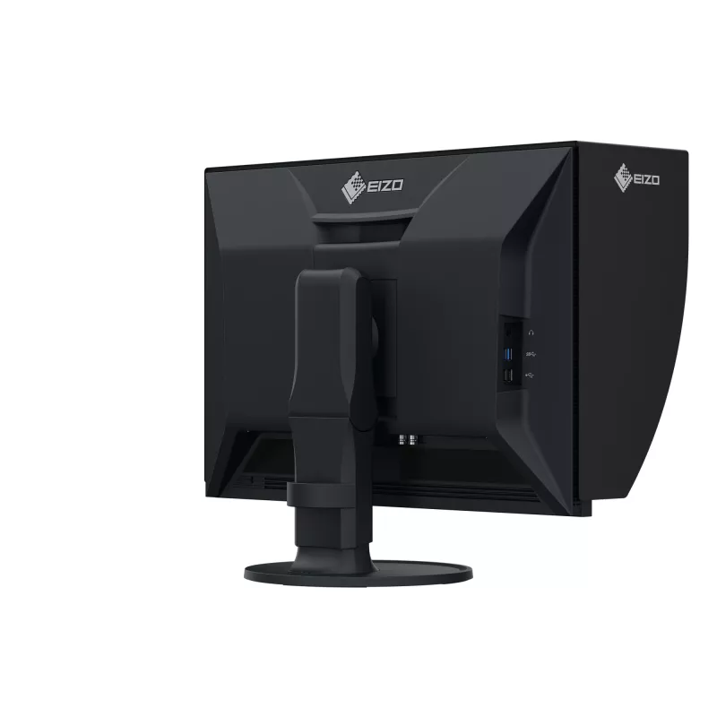 EIZO ColorEdge CG2400SV 24,1 collu (61,2 cm) WUXGA IPS LCD monitors 1920×1200, USB 3.2 centrmezgls, VESA, augstumā regulējams, melns