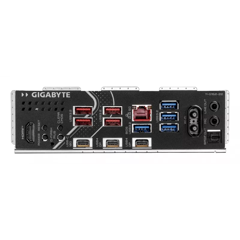 GIGABYTE X870E EAGLE X3D WIFI7 mātesplate - atbalsta AMD Ryzen 9000 procesorus, 14+2+2 fāžu digitālo VRM, līdz 9000Hz DDR5 (OC), 1xPCIe 5.0 + 3xPCIe 4.0, Wi-Fi 7, 5GbE LAN, USB 4