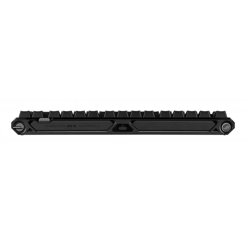Mehāniskā spēļu tastatūra ASUS ROG Falchion Ace 75% — USB, magnētiski mehāniskie slēdži, RGB, melna