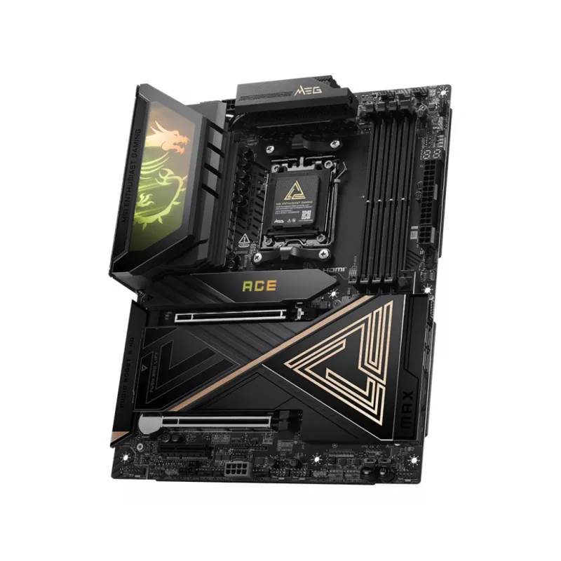 Motherboard MSI MEG X870E ACE MAX AM5 with 4x DDR5, 4x SATA, 5x M.2 (7E85-001R)