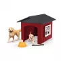 Animal Schleich FARM WORLD Suņu būda ar zelta retrīveru