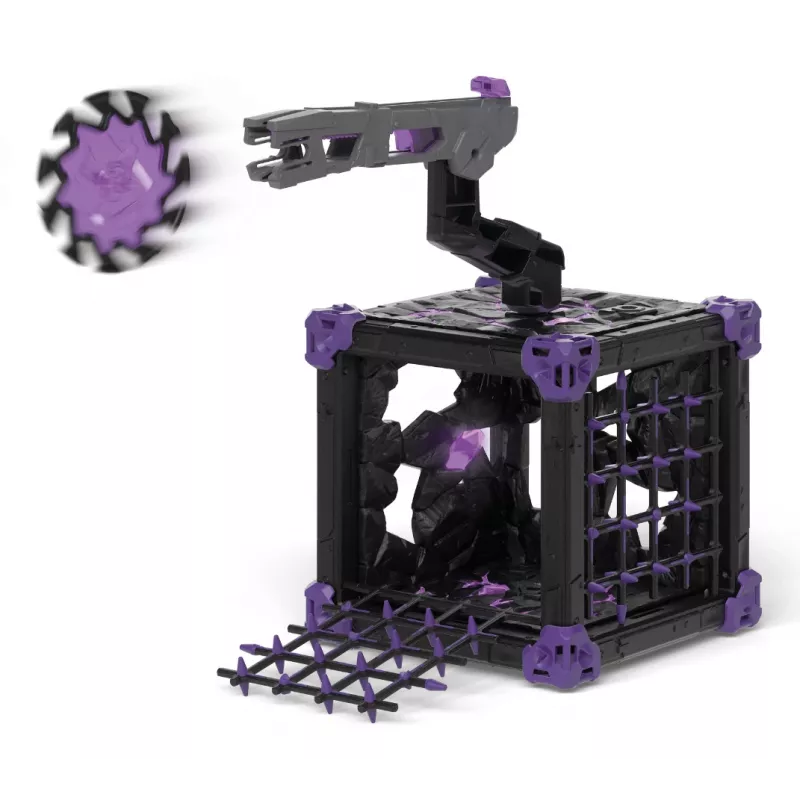 schleich ELDRADOR CREATURES BattleCave Ēnu Tīģeris, 7 gadi, Melns, Pelēks, Purpura