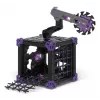 schleich ELDRADOR CREATURES BattleCave Ēnu Tīģeris, 7 gadi, Melns, Pelēks, Purpura