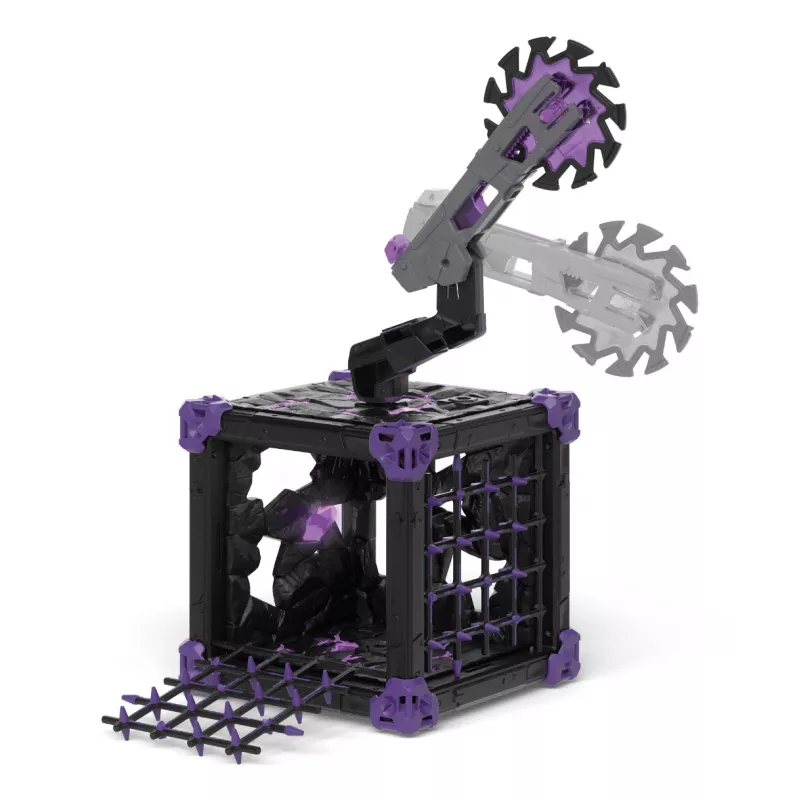 schleich ELDRADOR CREATURES BattleCave Ēnu Tīģeris, 7 gadi, Melns, Pelēks, Purpura