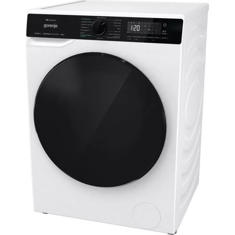 Gorenje WD2PA854ADW/DE veļas žāvētājs ar žāvēšanu brīvstāvošs ar priekšējo ielādi balts