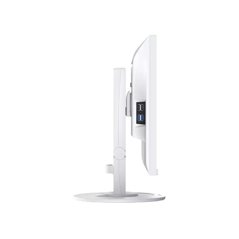 Datora monitors EIZO FlexScan EV2400R-WT — 23,8 collas (60,5 cm) Full HD IPS, 1920×1080, 5 ms, USB centrmezgls, skaļruņi, augstuma regulēšana, VESA, balts