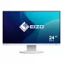 Datora monitors EIZO FlexScan EV2400R-WT — 23,8 collas (60,5 cm) Full HD IPS, 1920×1080, 5 ms, USB centrmezgls, skaļruņi, augstuma regulēšana, VESA, balts