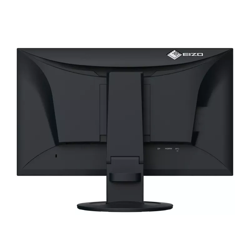 Datora monitors EIZO FlexScan EV2400R-BK 23,8 collas (60,5 cm) Full HD 1920x1080 IPS LCD, 5 ms, USB centrmezgls, skaļruņi, VESA, augstuma regulēšana, melns