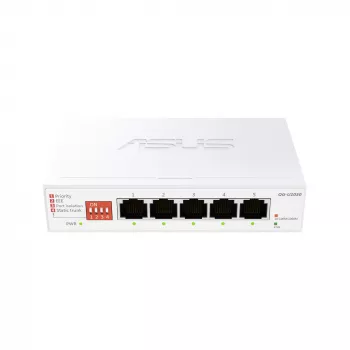 ASUS QG-U1050 Nepārvaldāms 2,5G Ethernet (100/1000/2500) Balta