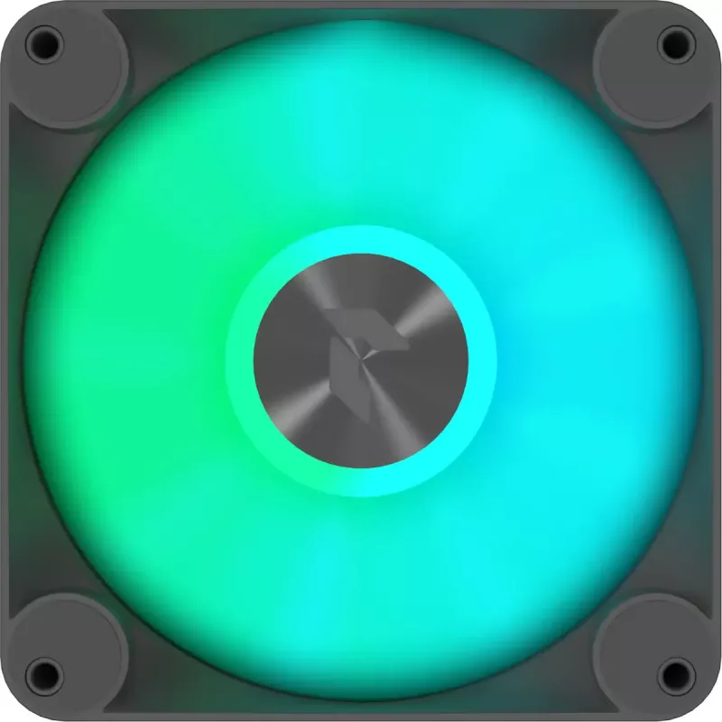 APNX 120 mm Case Fans 3-Pack (Melns) — APNX FP1-120, 3 ventilatori