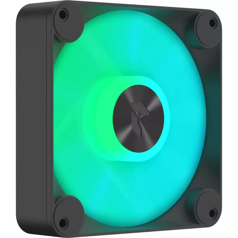 APNX 120 mm Case Fans 3-Pack (Melns) — APNX FP1-120, 3 ventilatori