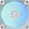APNX FP1-R 120 mm korpusa ventilators 3-gab. komplekts ar reverso gaisa plūsmu, balts