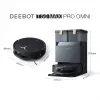Robots putekļsūcējs Ecovacs Deebot T50 MAX PRO OMNI Gen2 — 3000Pa sūkšanas jauda, 180 min darbības laiks, melns
