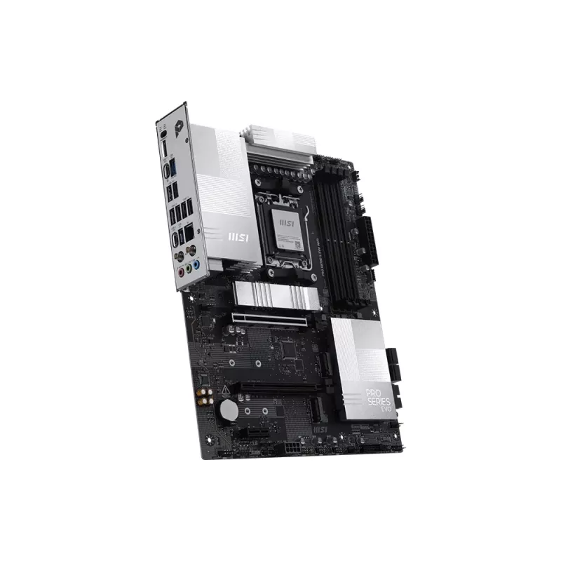 Mātesplate MSI PRO X870E‑S EVO WIFI AMD X870E Socket AM5 ATX DDR5 līdz 256 GB Wi‑Fi 7