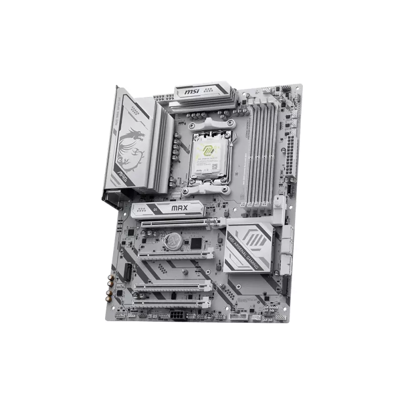 Mātesplate MSI MAG B850 GAMING PLUS MAX WIFI (AM5) — Ligzda AM5, B850 mikroshēmojums, ATX, Wi‑Fi