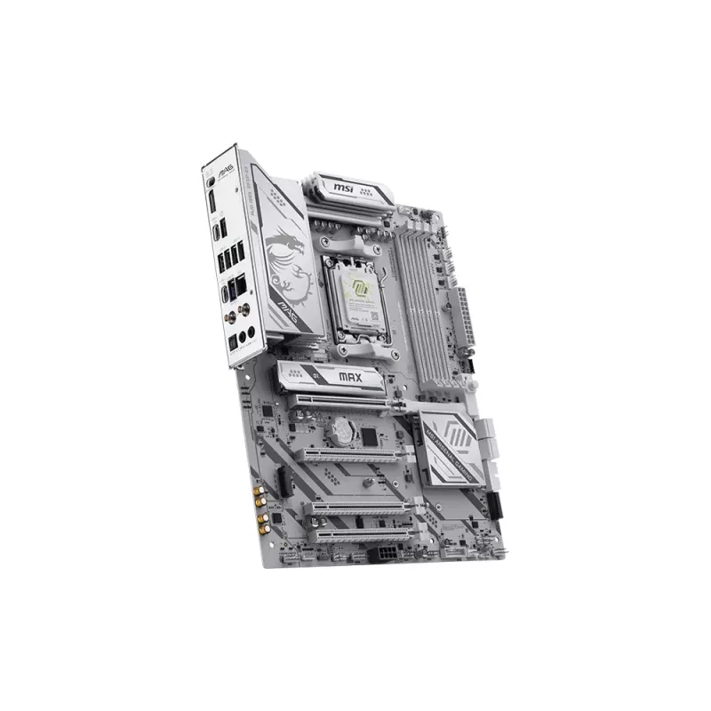 Mātesplate MSI MAG B850 GAMING PLUS MAX WIFI (AM5) — Ligzda AM5, B850 mikroshēmojums, ATX, Wi‑Fi