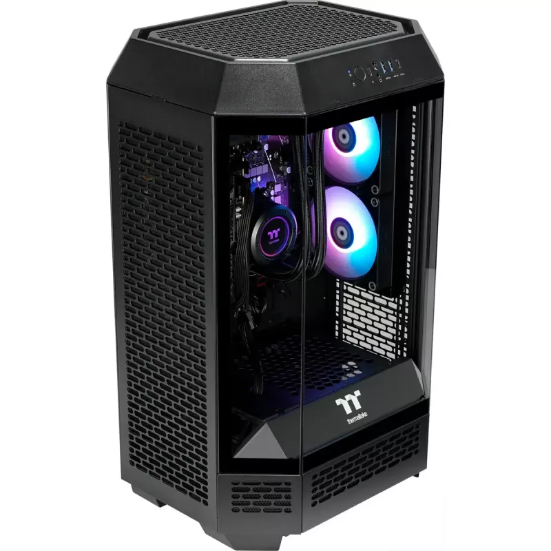 Galddators THERMALTAKE FTW T300 5060 melns/caurspīdīgs, Windows 11 Pro