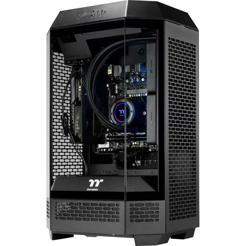 Galddators THERMALTAKE FTW T300 5060 melns/caurspīdīgs, Windows 11 Pro