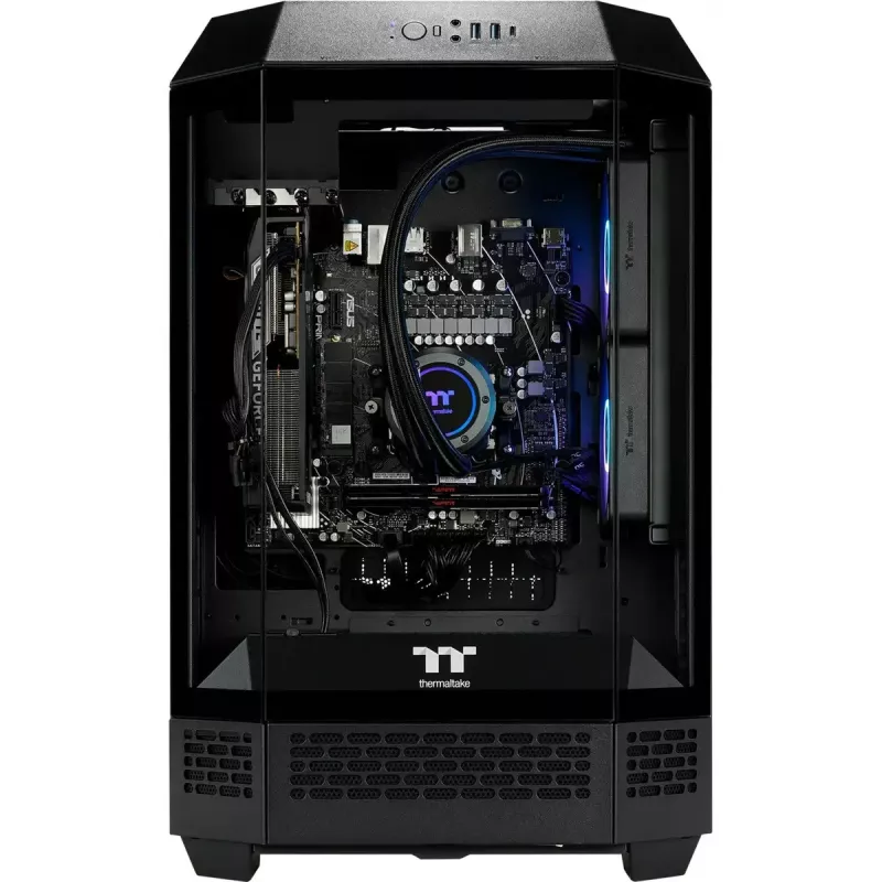 Galddators THERMALTAKE FTW T300 5060 melns/caurspīdīgs, Windows 11 Pro