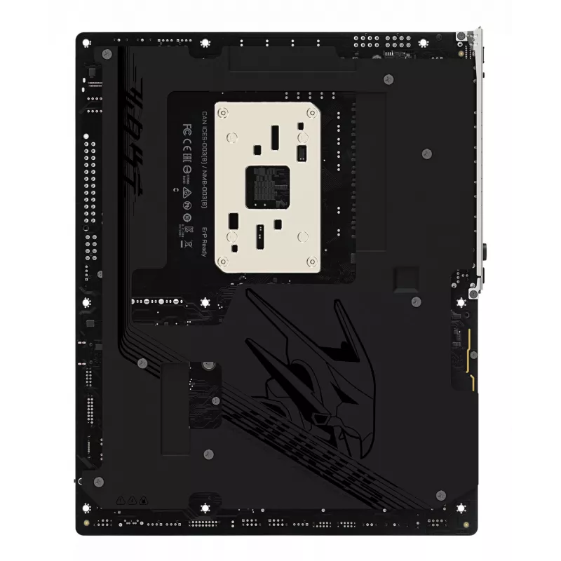 GIGABYTE X870E AORUS MASTER X3D mātesplate - Atbalsta AMD Ryzen 9000 CPU, 18+2+2 fāžu digitālais VRM, līdz 9000Hz DDR5 (OC), 2xPCIe 5.0 + 3xPCIe 4.0, Wi-Fi 7, 10GbE LAN, USB 4