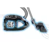 Siemens VSZ7442S putekļsūcējs cilindra putekļsūcējs sausā tīrīšana 650 W putekļu maiss