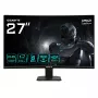 GIGABYTE GS27FCA 27 collu FHD izliekts spēļu monitors - 1920 x 1080, 200Hz, 1, 250 cd/m², FreeSync Premium, HDR Ready, HDMI 2.0, Displayport 1.4
