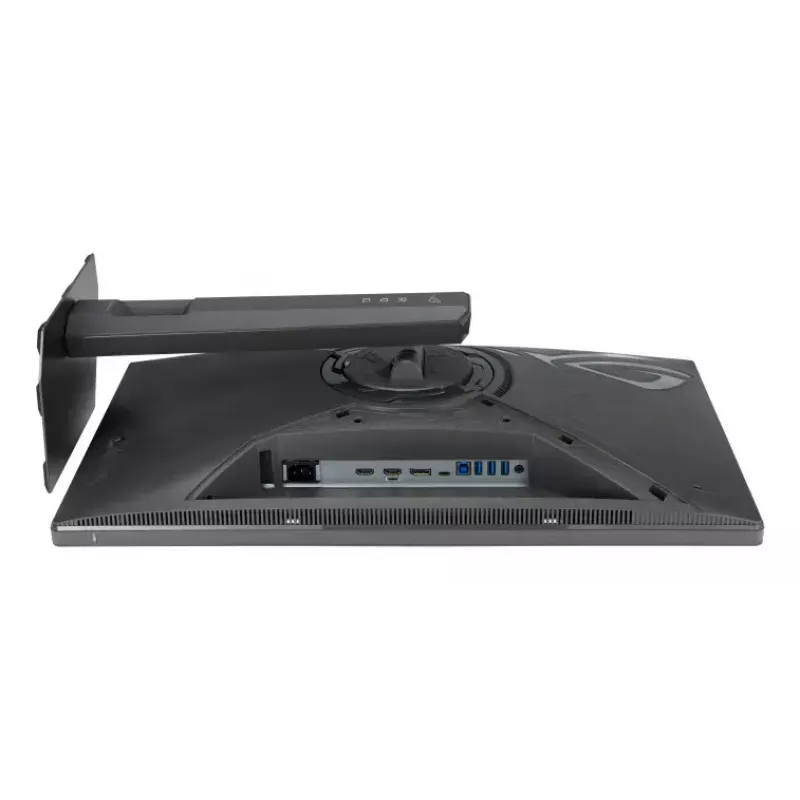 27 collu ASUS ROG Strix XG27JCG spēļu monitors — 5K Ultra HD 5120×2880, Fast IPS, 0,3 ms, 350 cd/m², USB 3.2 Gen1, VESA, augstuma regulēšana, melns