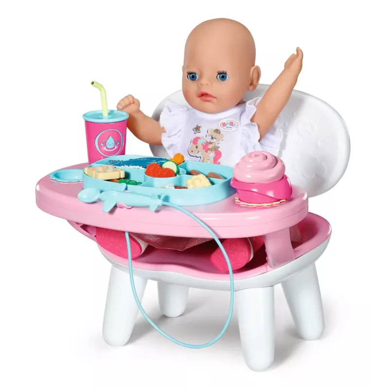 BABY born Pusdienu galds, Leļļu galds, 3 gadi, Nepieciešamas baterijas, Skaņas efekti, Gaismas efekti