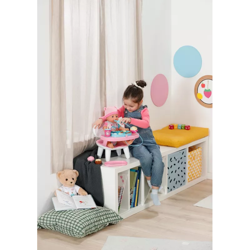 BABY born Pusdienu galds, Leļļu galds, 3 gadi, Nepieciešamas baterijas, Skaņas efekti, Gaismas efekti
