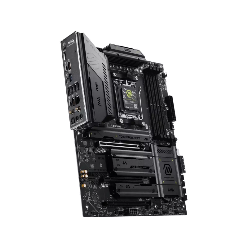 Mātesplate MSI MAG B850 TOMAHAWK MAX WIFI II — AMD B850, Socket AM5, ATX, DDR5, Wi‑Fi 7, 5GbE
