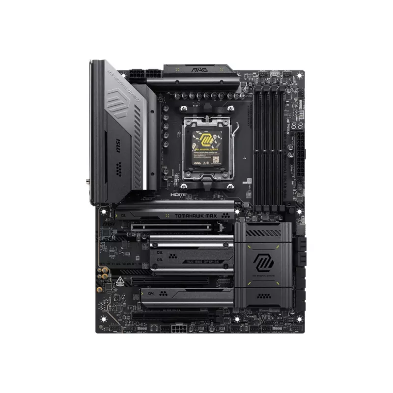 MSI MAG X870E TOMAHAWK MAX WIFI mātesplate AMD X870E Kontaktligzda AM5 ATX