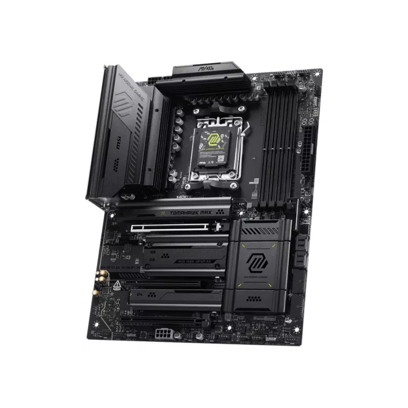 MSI MAG X870E TOMAHAWK MAX WIFI mātesplate AMD X870E Kontaktligzda AM5 ATX
