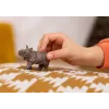 schleich WILD LIFE Indijas degunradža mazulis, 3 gadi, Safari, Meža dzīvnieki / rotaļlietas piedzīvojumiem, Pelēks, Plastmasa