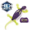 HEX BOTS Glow-in-the-Dark Gecko, uzlādējams tālvadības robots bērnu rotaļlietas, kāpj pa sienām joku rotaļlietām un spēlēm, RC robots zēniem un meitenēm no 4 gadu vecuma