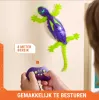 HEX BOTS Glow-in-the-Dark Gecko, uzlādējams tālvadības robots bērnu rotaļlietas, kāpj pa sienām joku rotaļlietām un spēlēm, RC robots zēniem un meitenēm no 4 gadu vecuma