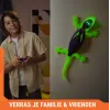 HEX BOTS Glow-in-the-Dark Gecko, uzlādējams tālvadības robots bērnu rotaļlietas, kāpj pa sienām joku rotaļlietām un spēlēm, RC robots zēniem un meitenēm no 4 gadu vecuma