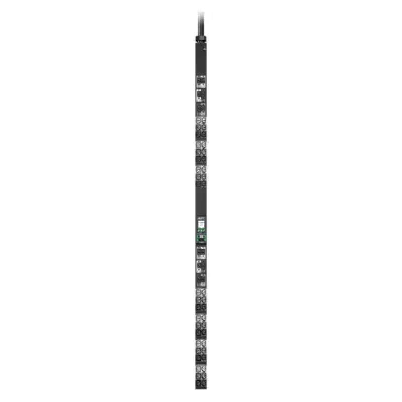 Rack PDU APC NetShelter Advanced Switched 3-fāžu 43.5 kW (400V 63A) vai 34.6 kW (415V 60A), 42 izejas, IEC 60309 ieeja