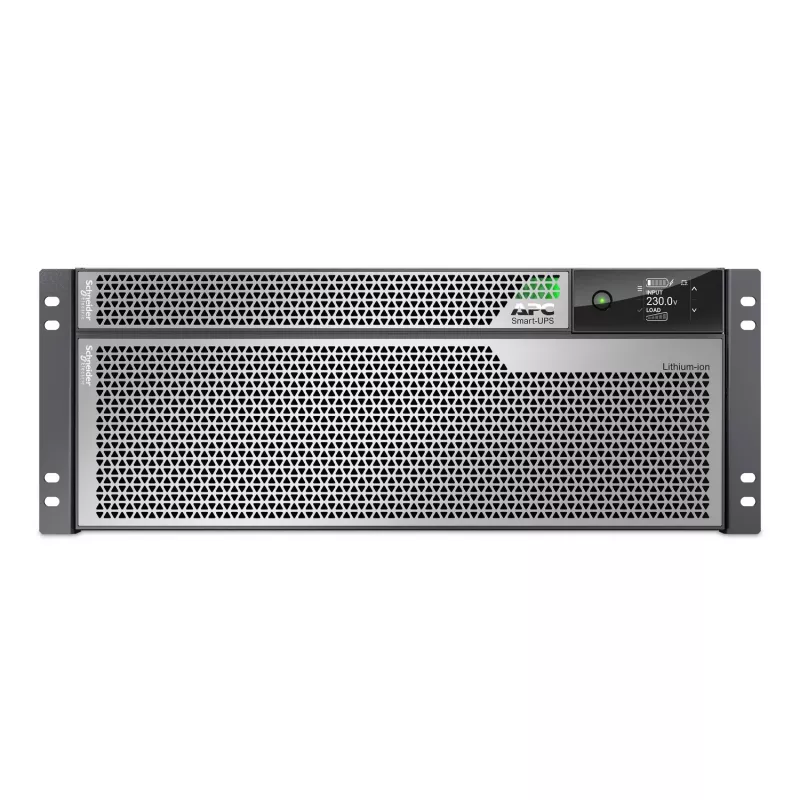 Nepārtrauktās barošanas avots APC SRTL8KRM4UI Dubultkonversijas tiešsaistes 8 kVA 8000 W 12 maiņstrāvas kontaktligzdas Rack/Tornis 4U