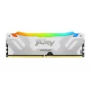 Desktop DDR5 32GB 6400MT/s CL32 288-pin DIMM Kingston FURY Renegade RGB balta 1.4V
