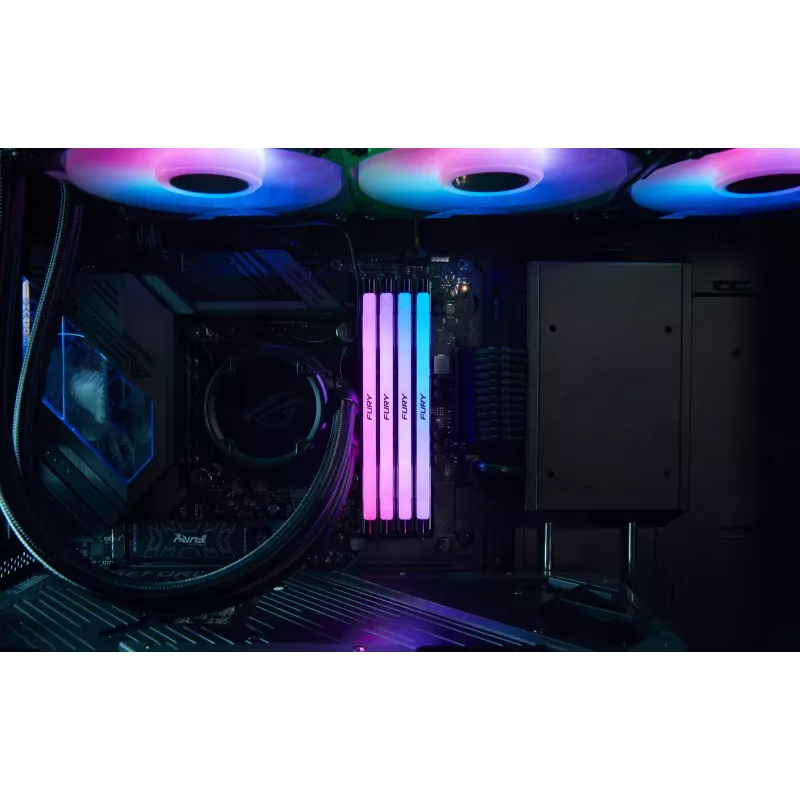 Kingston Technology FURY 32GB 6400MT/s DDR5 CL32 DIMM Renegade RGB XMP
