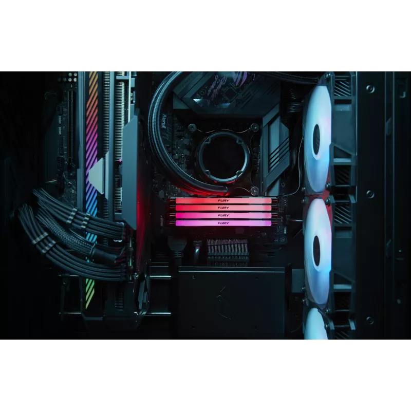 Kingston Technology FURY 32GB 6400MT/s DDR5 CL32 DIMM Renegade RGB XMP