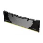 Kingston Technology FURY 8GB 3600MT/s DDR4 CL16 DIMM Renegade Melns